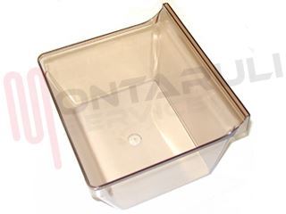 Immagine di CASSETTO VERDURA TRASPARENTE FUME' 260X245XH.182/148MM.
