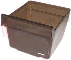 Visualizza i dettagli per CASSETTO VERDURA TRASPARENTE FUME' 230X265X190/160MM. Immagine di CASSETTO VERDURA TRASPARENTE FUME' 230X265X190/160MM.