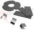 Immagine di FILTRO CAPPA CARBONE ATTIVO KIT 4PZ.