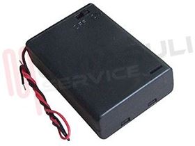 Visualizza i dettagli per PORTABATTERIA 3 AA STILO Immagine di PORTABATTERIA 3 AA STILO