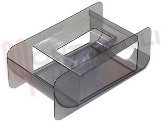 Immagine di CASSETTO LATTINE TRASPARENTE BLU 160X310X120MM.