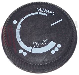 Immagine di MANOPOLA NERA TERMOSTATO FERRO