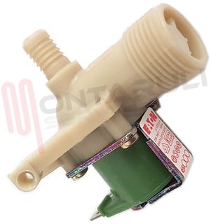Elettrovalvola Lavatrice Singola 90° Easyricambi 045950 - Ricambio Compatibile Con Indesit E Ariston