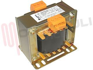 Immagine di TRASFORMATORE MONOFASE 300VA 12-0-12V