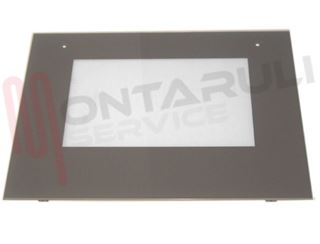 Immagine di VETRO FORNO ALT.450X595MM. ESTERNO GRIGIO