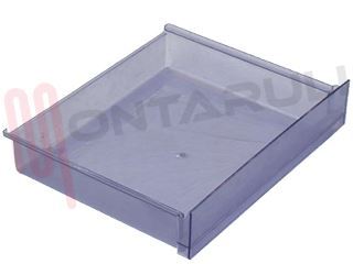 Immagine di CASSETTO CARNE TRASPARENTE BLU 390X317X87MM.