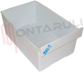 Visualizza i dettagli per CASSETTO VERDURA BIANCO 230X385XH.150X170MM. Immagine di CASSETTO VERDURA BIANCO 230X385XH.150X170MM.