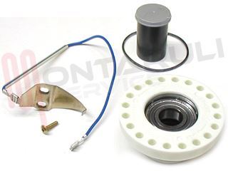 Immagine di MOZZO CESTO CUSCINETTO 6204 DX ANTIORARIO LATO PULEGGIA