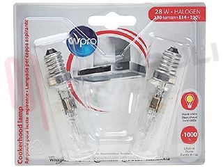 Immagine di LAMPADA TUBOLARE CHIARA E14 28W 2PZ PER CAPPA
