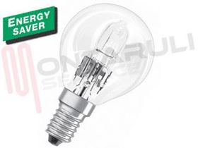 Visualizza i dettagli per LAMPADA SFERA ALOGENA CHIARA E14 42W 230V (RESA/55W) Immagine di LAMPADA SFERA ALOGENA CHIARA E14 42W 230V (RESA/55W)