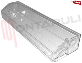 Visualizza i dettagli per MENSOLA LATTINE TRASPARENTE 400X100XH.63MM. Immagine di MENSOLA LATTINE TRASPARENTE 400X100XH.63MM.