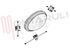 Immagine di PLAFONIERA 1X75W KOMBI OVALE E27 BIANCO DIFF./OPALINO