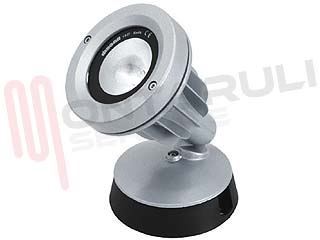 Immagine di FARETTO CON BASE GU10 1X50W 230V ARGENTATO 1537 KOALA