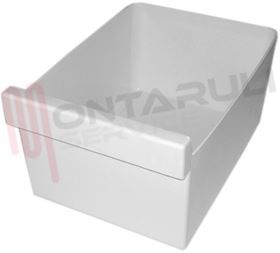 Visualizza i dettagli per CASSETTO VERDURA BIANCO 240X350XH.185/157MM. Immagine di CASSETTO VERDURA BIANCO 240X350XH.185/157MM.