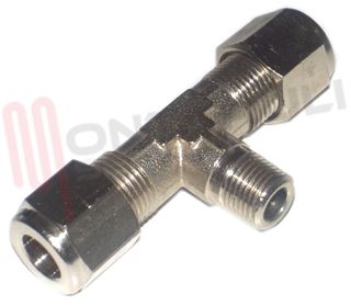 Immagine di RACCORDO A T FILETTO MASCHIO 1/8''-1/2'' ELETTROVALVOLA