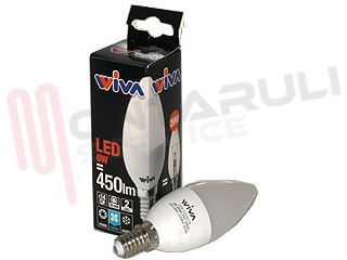 Immagine di LAMPADA OLIVA LED E14 6W 230V 4000°K (RESA=39W)