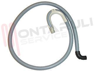 Immagine di TUBO SCARICO 1,90MT DRITTO/PIPA +CURVA