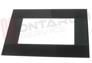 Immagine di VETRO FORNO ESTERNO NERO-GRIGIO 585X420MM.