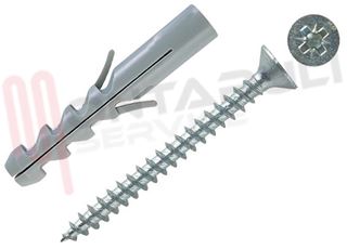 Immagine di KIT 50 PEZZI SUPER TASSELLI VITE+FISCHER D.8MM.