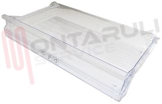 Immagine di CASSETTO VERDURA TRASPARENTE 675X420XH.120MM.