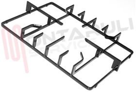 Visualizza i dettagli per GRIGLIA 1 FUOCO PIATTINA CENTRALE 365X250MM. NERA Immagine di GRIGLIA 1 FUOCO PIATTINA CENTRALE 365X250MM. NERA