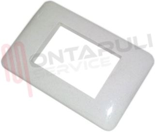 Immagine di PLACCA BIANCA 3 POSTI LEGRAND CROSS
