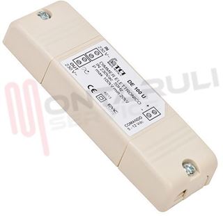 Immagine di DIMMER ELETTRONICO DE100U MIN.20 MAX.100W IN:230V OUT:12VDC