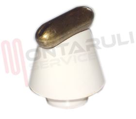 Visualizza i dettagli per MANOPOLA FUOCO OW-BRUNITA BIANCA D.6MM. Immagine di MANOPOLA FUOCO OW-BRUNITA BIANCA D.6MM.