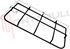 Immagine di GRIGLIA 2 FUOCHI FILO 457X233MM. SMALTATA NERA JOLLY INOX