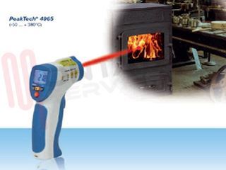 Immagine di TERMOMETRO A RAGGI INFRAROSSI LASER -30° A +380°C