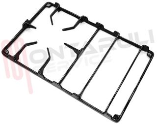 Immagine di GRIGLIA 1 FUOCO + POGGIAPENTOLA GHISA 405X250MM. ZOPPAS