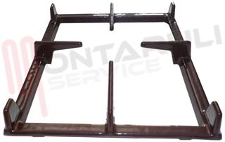 Immagine di GRIGLIA 1 FUOCO GHISA 190X230MM. UNIVERSALE