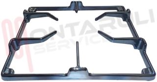 Immagine di GRIGLIA 1 FUOCO GHISA 215X245MM. ZOPPAS