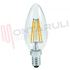 Immagine di LAMPADA OLIVA LED CHIARA E14 4W 230V 2700°K