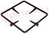 Immagine di GRIGLIA MARRONE 1 FUOCO PIATTINA 200X200MM. INDESIT