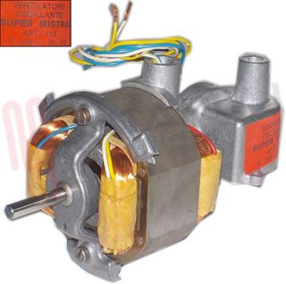 Immagine di MOTORE VENTILATORE SUPER MISTRAL ALBERO Ø6MM.