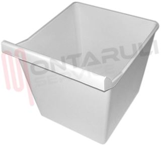 Immagine di CASSETTO VERDURA PICCOLO BIANCO 210X245XH.225/192MM.