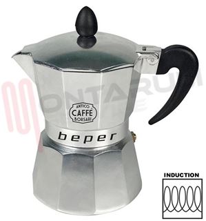 Immagine di MOKA CAFFETTIERA 3 TAZZE PER INDUZIONE