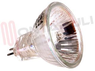 Immagine di LAMPADA DICROICA 20W 12V CON VETRO D50 36° GU5,3