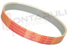 Visualizza i dettagli per CINGHIA RIGATA 6 GOLE TB2 295 H14 AFFETTATRICE Immagine di CINGHIA RIGATA 6 GOLE TB2 295 H14 AFFETTATRICE