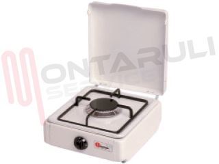 Immagine di FORNELLO 1 FUOCO GRIGLIA PIATTINA E PIANO ESTRAIBILE
