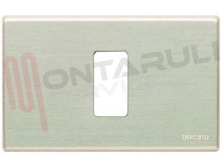 Immagine di PLACCA 1 POSTO ALLUMINIO SERIE MAGIC