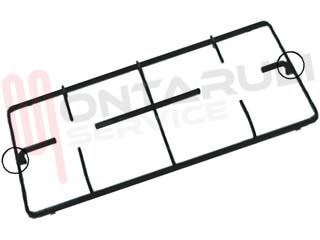 Immagine di GRIGLIA 2 FUOCHI PIATTINA 413X226X31MM. NERA PARKER