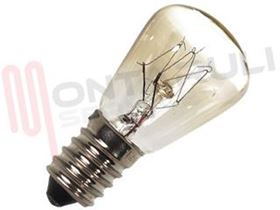 Visualizza i dettagli per LAMPADA PICCOLA PERA CHIARA E14 15W 230V Immagine di LAMPADA PICCOLA PERA CHIARA E14 15W 230V