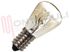 Immagine di LAMPADA PICCOLA PERA CHIARA E14 15W 230V