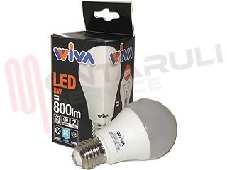 Immagine di LAMPADA GOCCIA SATINATA LED E27 8W 230V 4000°K (RESA/60)