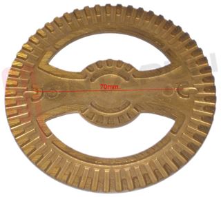 Immagine di CORONCINA OTTONE STAMPATO Ø102MM.
