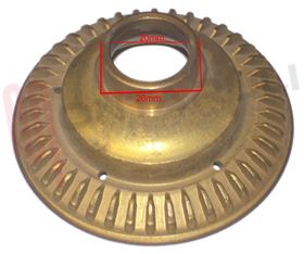 Visualizza i dettagli per CORONCINA OTTONE STAMPATO GASFIRE Ø79MM. Immagine di CORONCINA OTTONE STAMPATO GASFIRE Ø79MM.