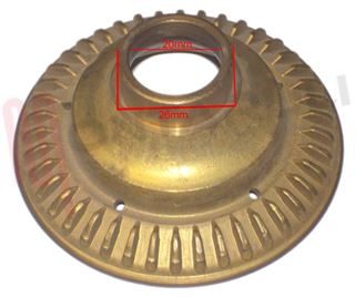 Immagine di CORONCINA OTTONE STAMPATO GASFIRE Ø79MM.