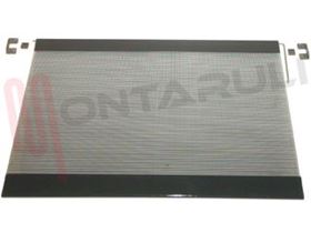 Visualizza i dettagli per COPERCHIO IN VETRO NERO CON PROFILI GRIGI Immagine di COPERCHIO IN VETRO NERO CON PROFILI GRIGI